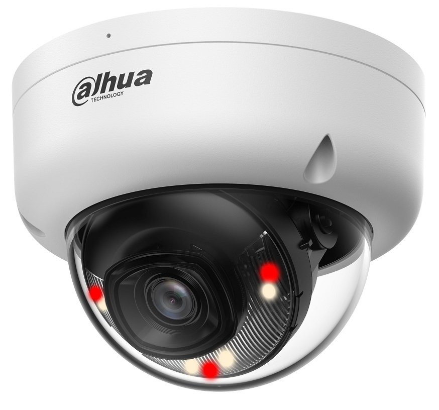 Уличная купольная IP-видеокамера с ИК-подсветкой