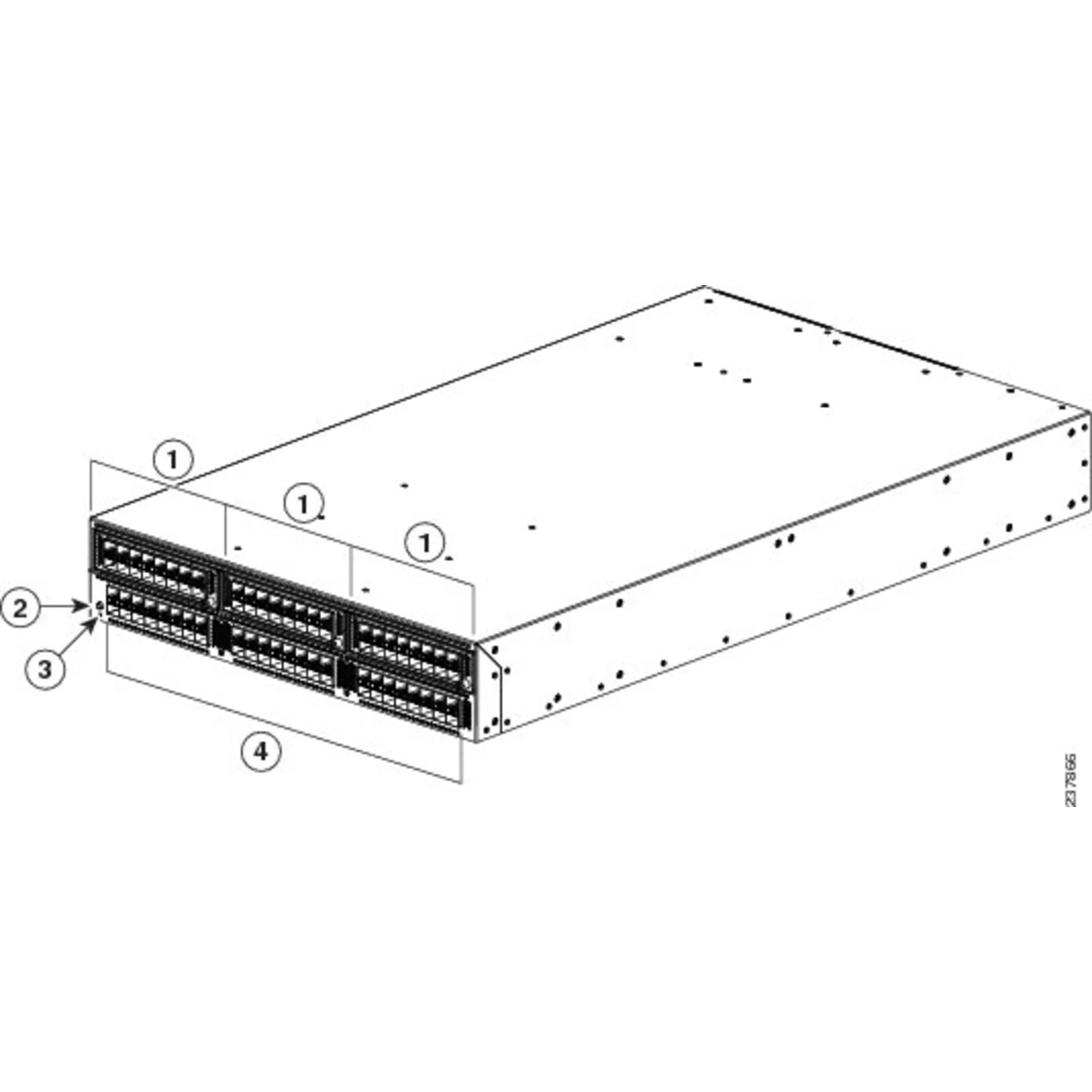 Коммутатор Cisco Nexus N5K-C5596UP-FA