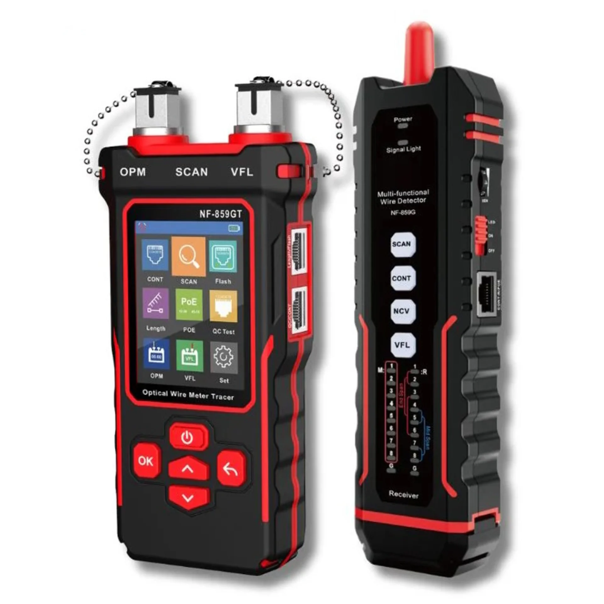 Многофункциональный кабельный тестер NF-859GT (Русифицированное меню)