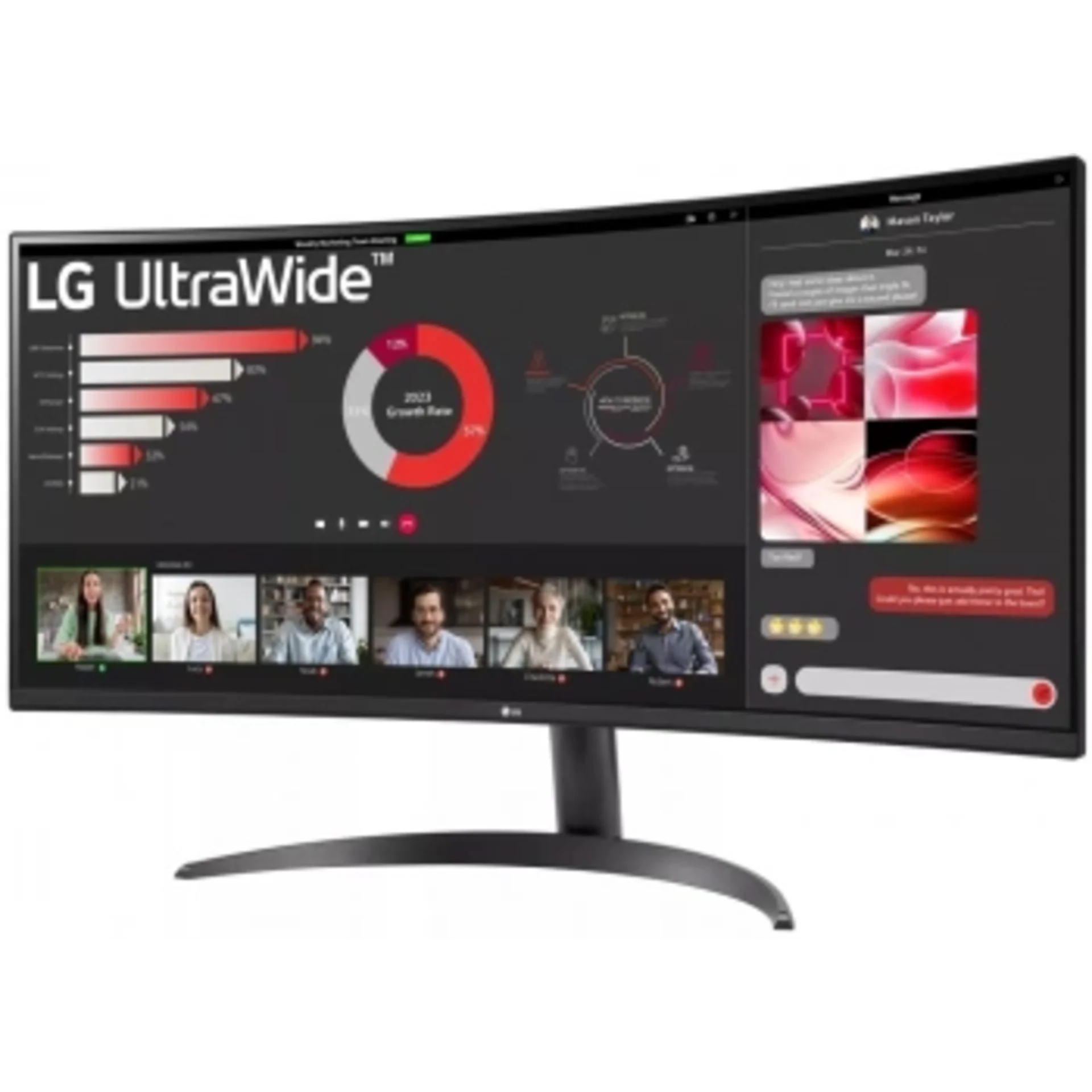 Монитор LG 34" UltraWide 34WR50QK-B черный VA LED 21:9 HDMI матовая 300cd 178гр/178гр 3440x1440 100H