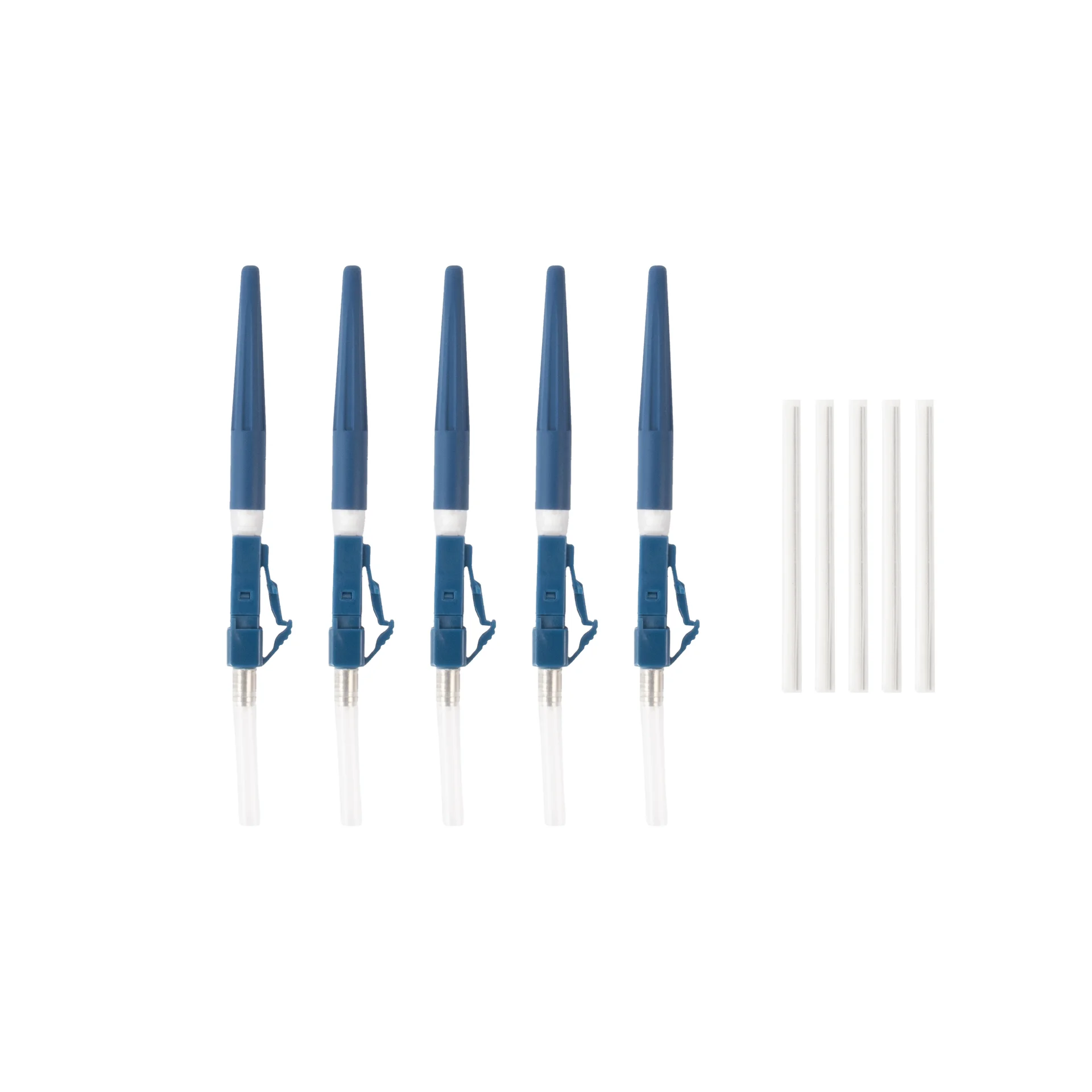 Разъем оптический FiberFox "Splice-On Connector" LC/UPC для кабеля 0.9, уп. 5 шт.