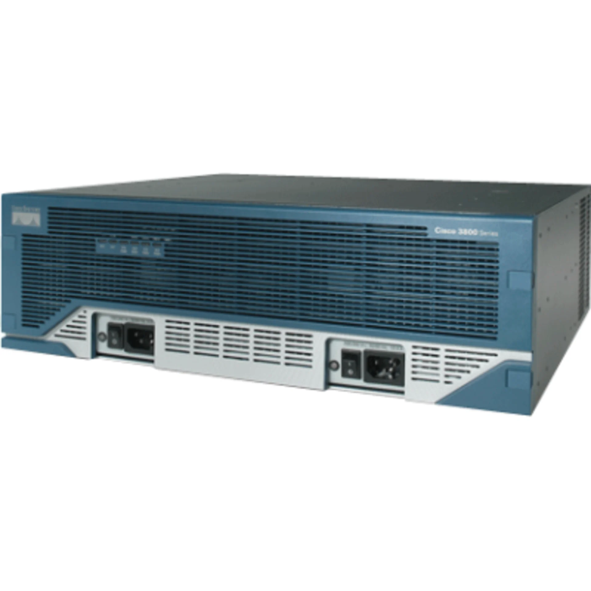 Маршрутизатор Cisco 3845 (некондиция, следы коррозии внутри корпуса)