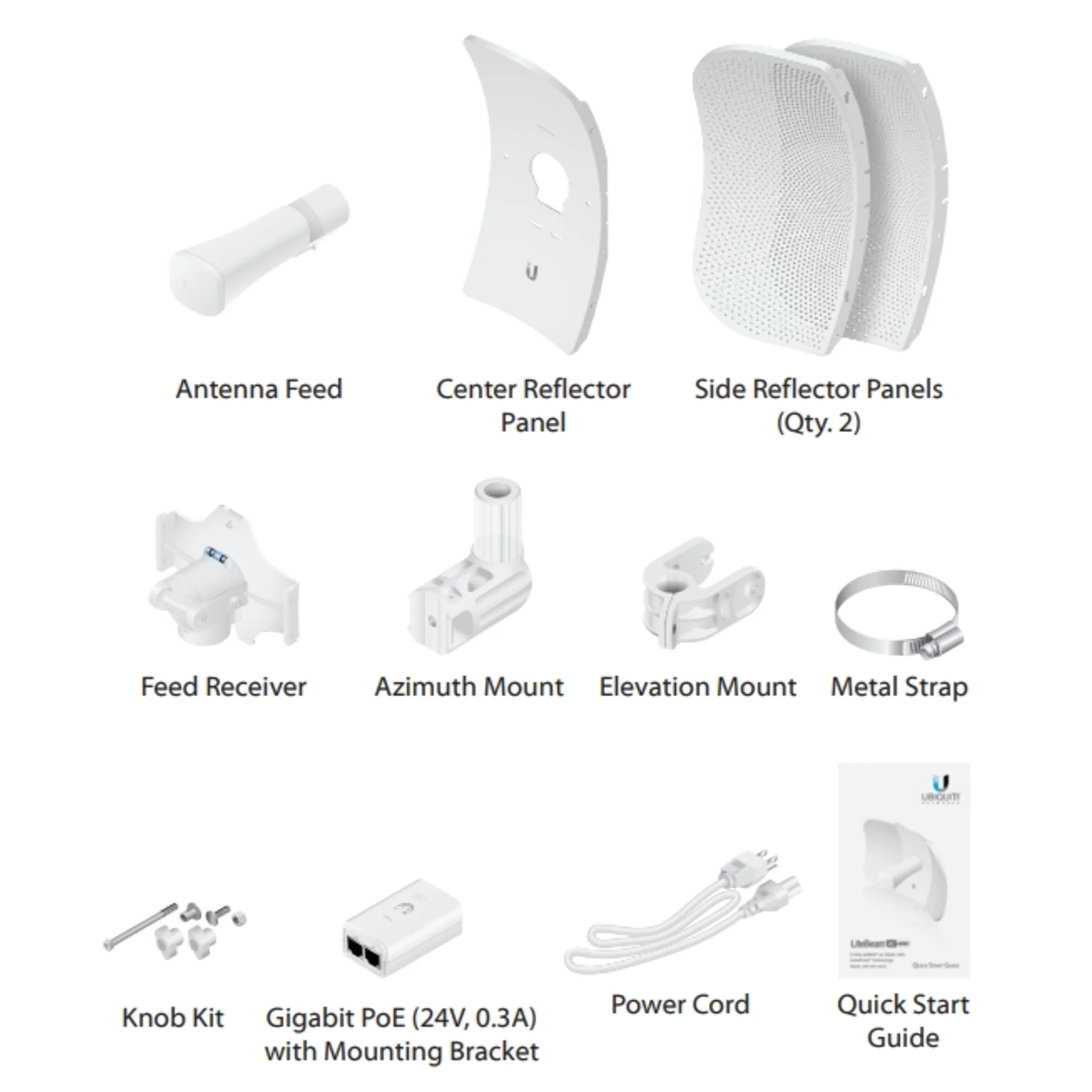 Беспроводной мост Ubiquiti LiteBeam 5AC Gen2, 5GHz, 23dBi