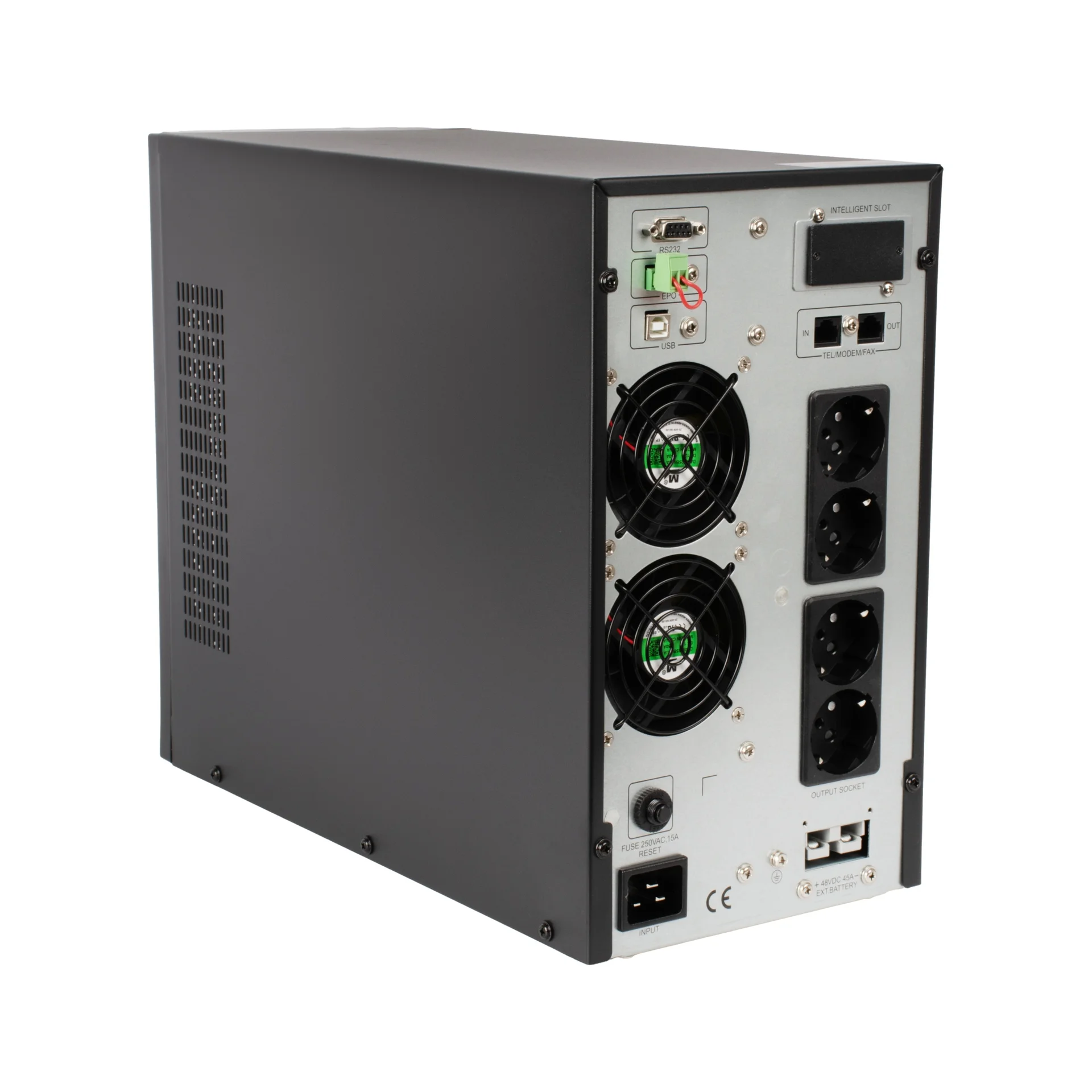 Источник бесперебойного питания онлайн SNR BASE 2000ВА/1800Вт, 1ф:1ф, 48В(DC), LCD, 6А(ЗУ), без АКБ