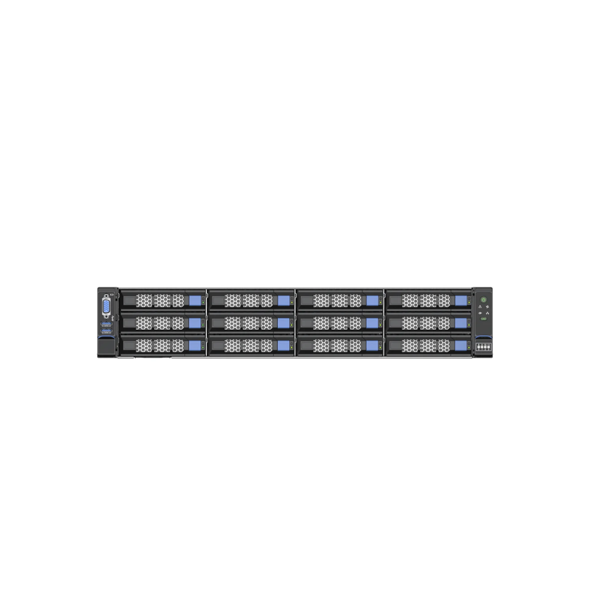 Серверная платформа SNR-SR2612LS-NV, 2U, Xeon 6, DDR5, 12xHDD, резервируемый БП