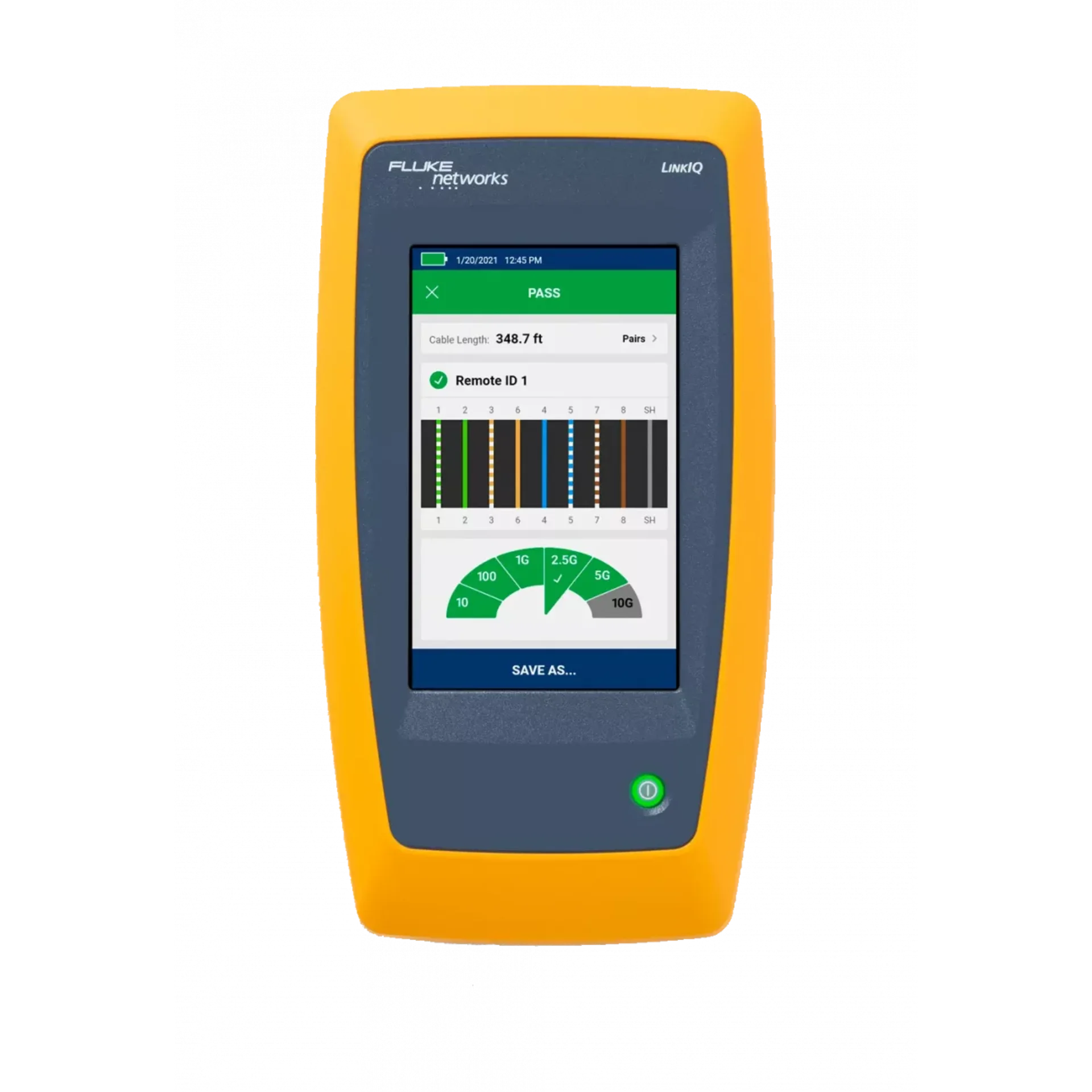 Сетевой кабельный тестер Fluke LinkIQ (базовый комплект LIQ-100)