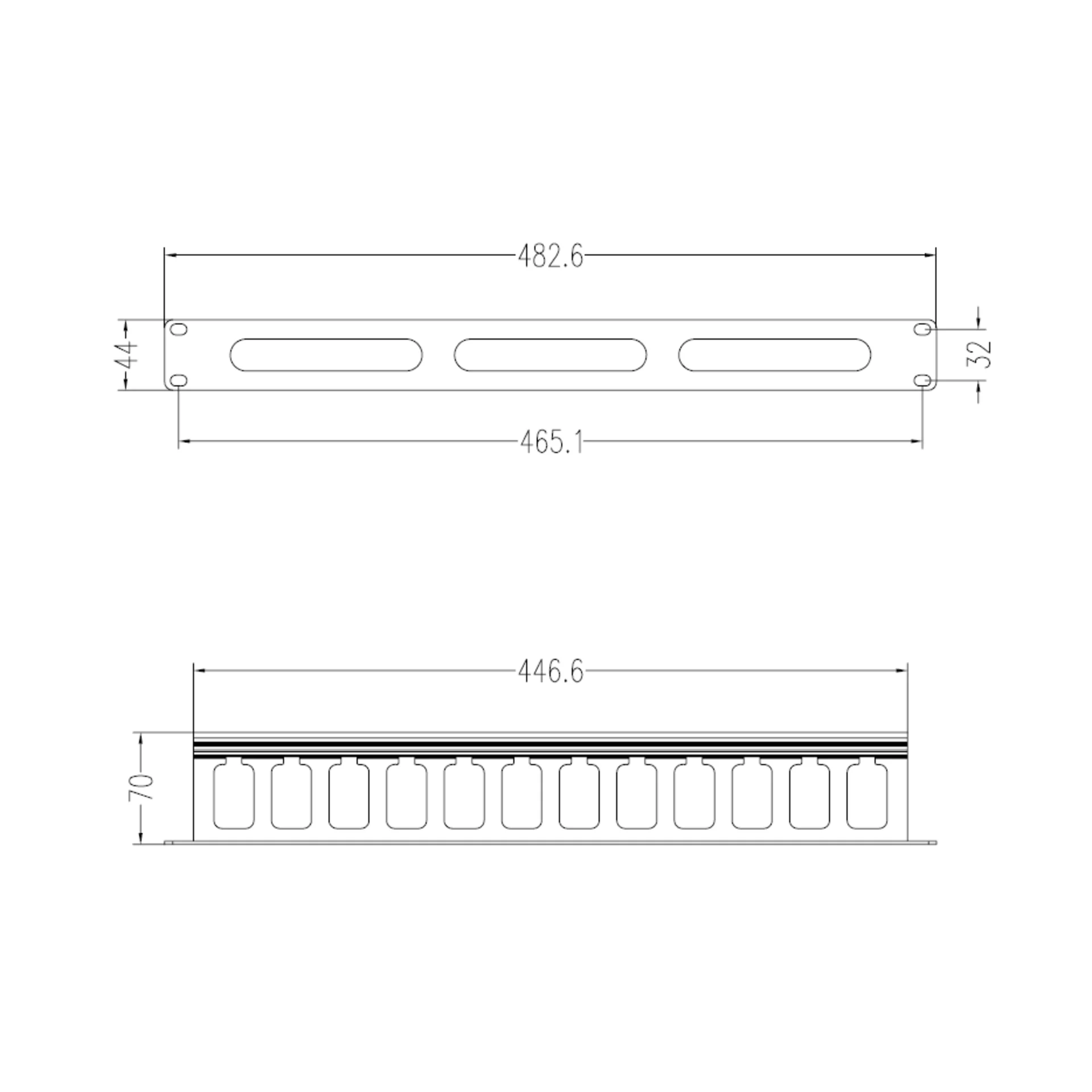 Кабельный органайзер SNR-FB-ORG-8