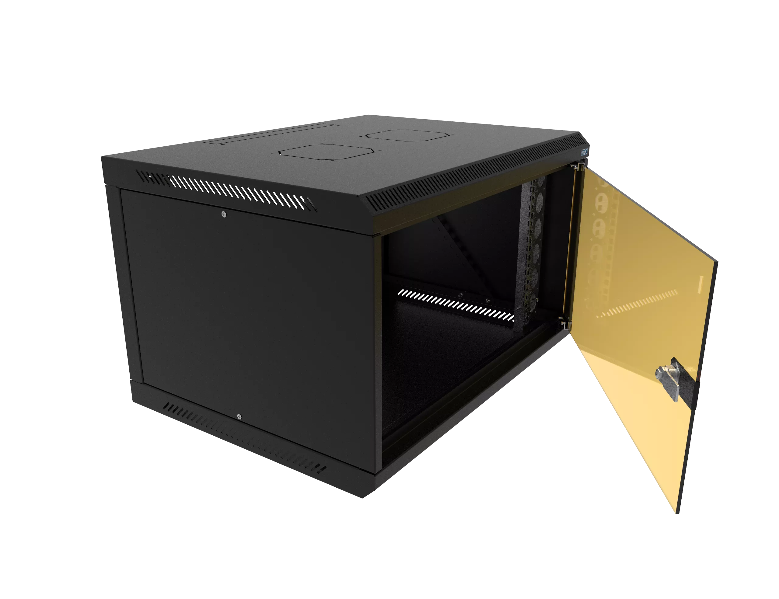 Шкаф телекоммуникационный настенный разборный МИКсистем 19" Lite 9U 600*450 дверь стекло