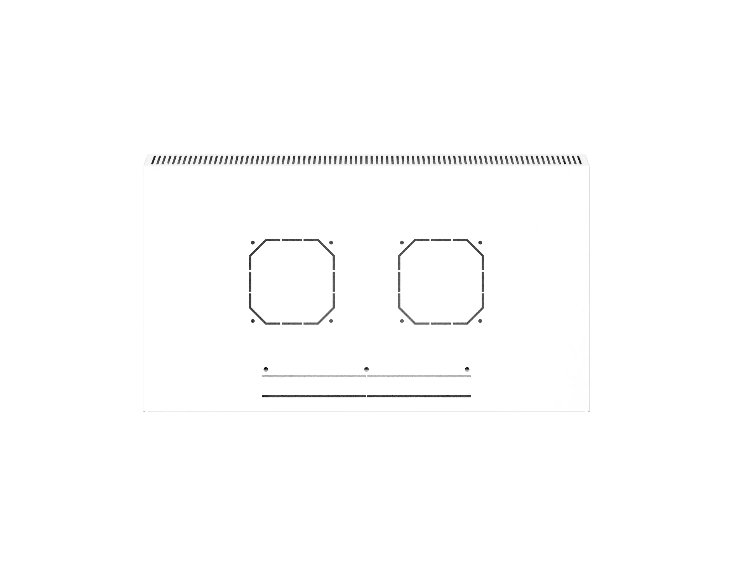 Шкаф телекоммуникационный настенный разборный МИКсистем 19" Lite 9U 600*600 дверь стекло
