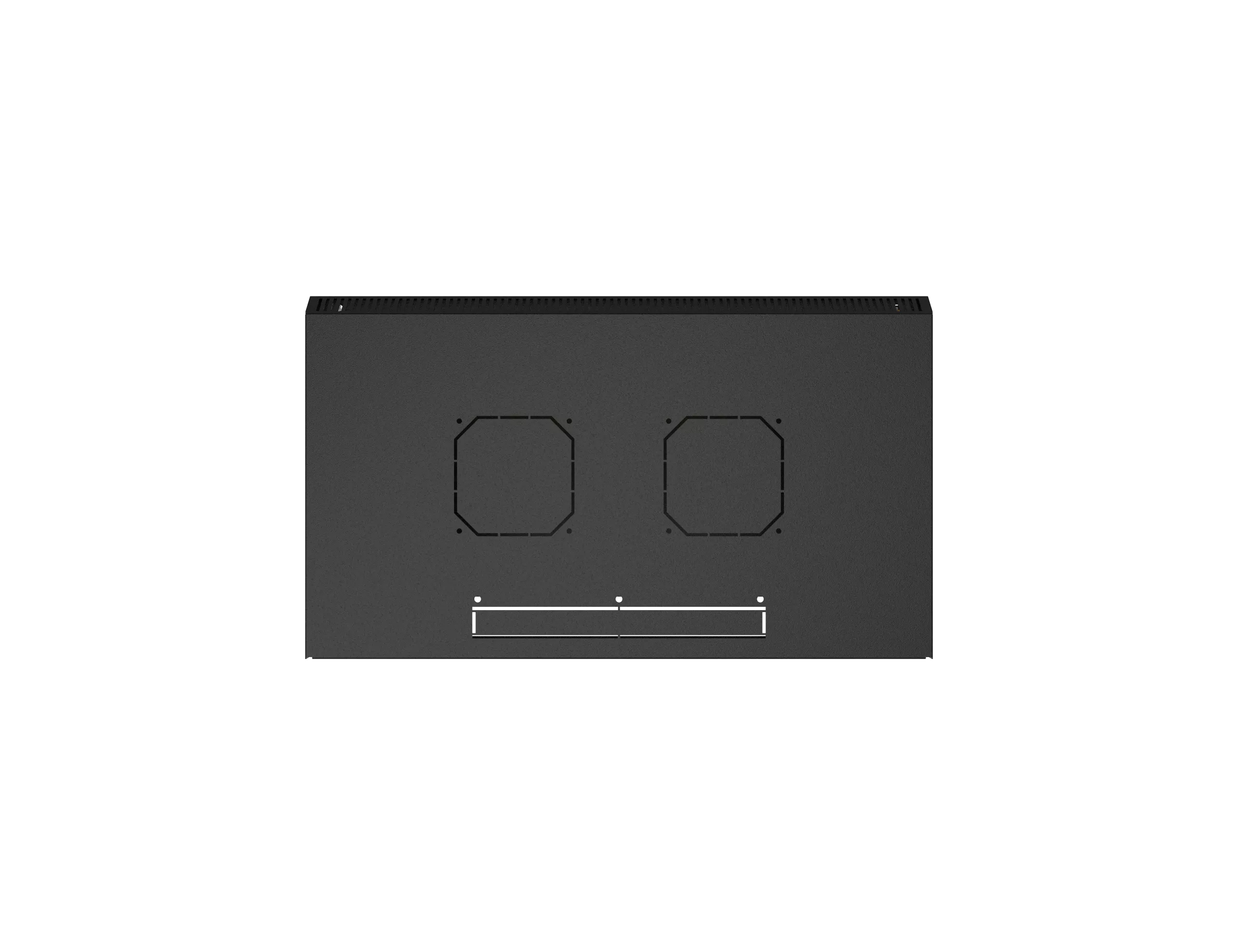Шкаф телекоммуникационный настенный разборный МИКсистем 19" Lite 12U 600*600 дверь стекло
