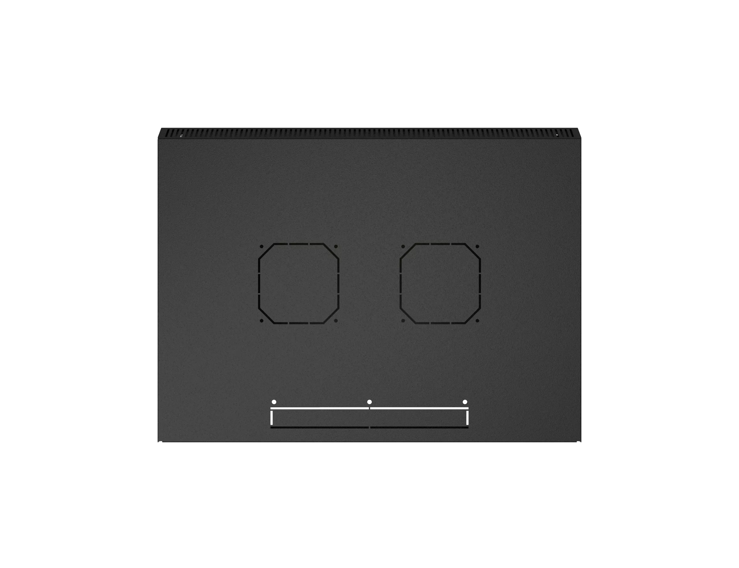 Шкаф телекоммуникационный настенный разборный МИКсистем 19" Lite 15U  600*450 дверь стекло