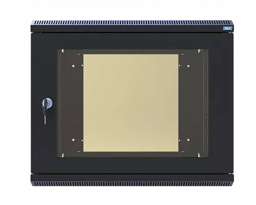 Шкаф телекоммуникационный настенный разборный МИКсистем 19" Basis 9U 600*600 дверь стекло