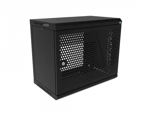 Шкаф телекоммуникационный настенный разборный МИКсистем 19" Basis 9U 600*350 дверь перфорация