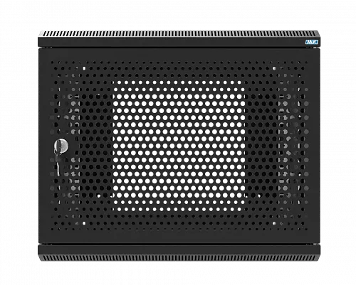 Шкаф телекоммуникационный настенный разборный МИКсистем 19" Basis 12U 600*600 дверь перфорация