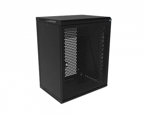 Шкаф телекоммуникационный настенный разборный МИКсистем 19" Basis 15U 600*450 дверь перфорация