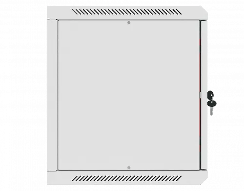 Шкаф телекоммуникационный настенный разборный МИКсистем 19" Basis 9U 600*600 дверь перфорация+стекло
