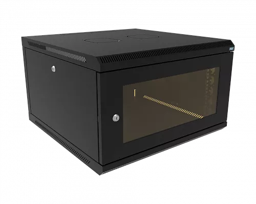 Шкаф телекоммуникационный настенный разборный МИКсистем 19" Keys 6U 600*600 дверь стекло
