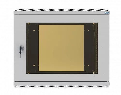 Шкаф телекоммуникационный настенный разборный МИКсистем 19" Keys 15U 600*600 дверь стекло