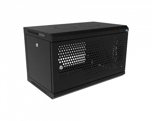 Шкаф телекоммуникационный настенный разборный МИКсистем 19" Keys 6U 600*350  дверь перфорация