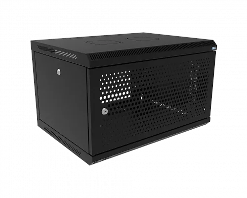 Шкаф телекоммуникационный настенный разборный МИКсистем 19" Keys 6U 600*450  дверь перфорация
