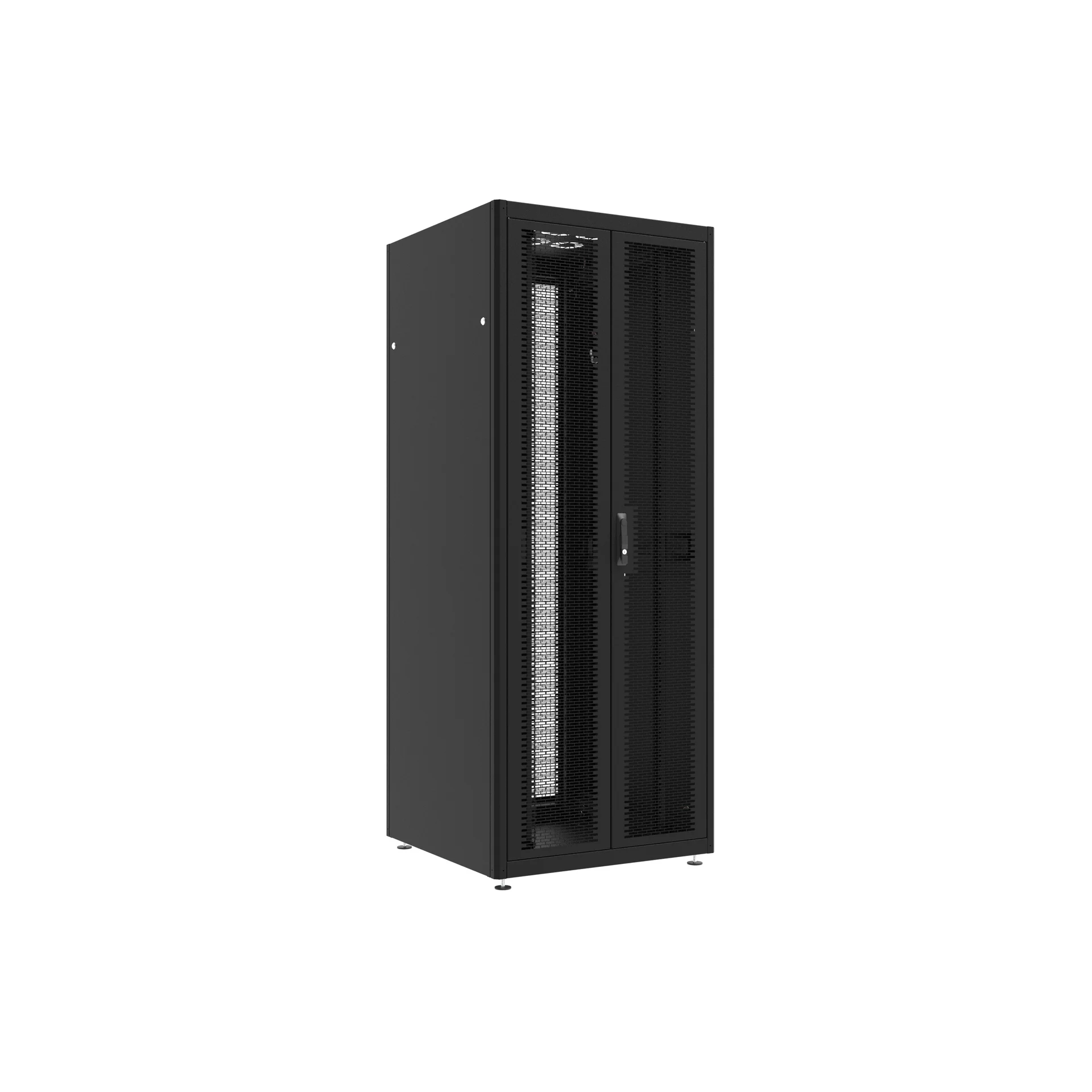 Шкаф телекоммуникационный напольный 42U 600x1000мм, серия TFC (SNR-TFC-426010-DPDP-B)