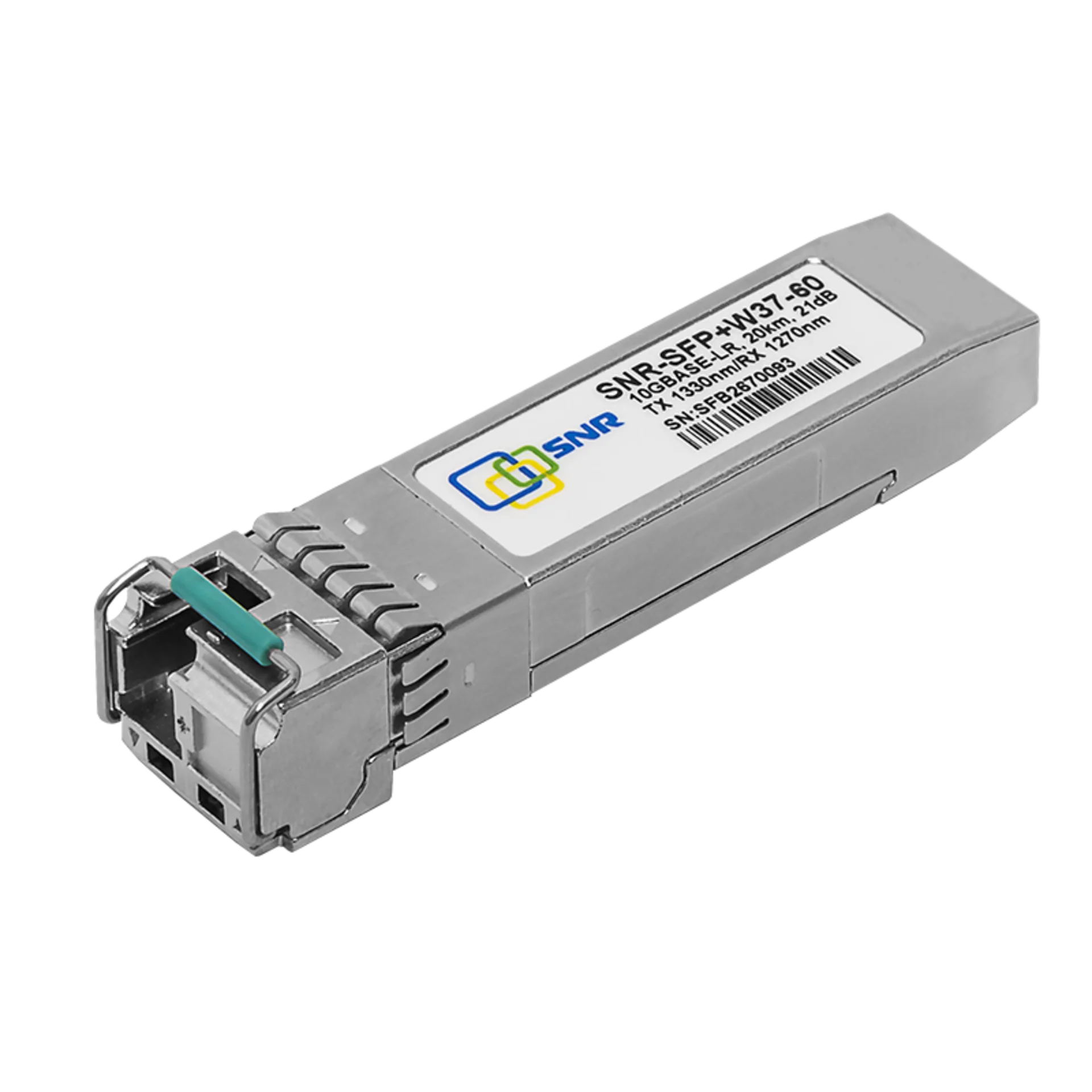 Модуль SFP+ WDM, дальность до 60км (21dB), 1330нм