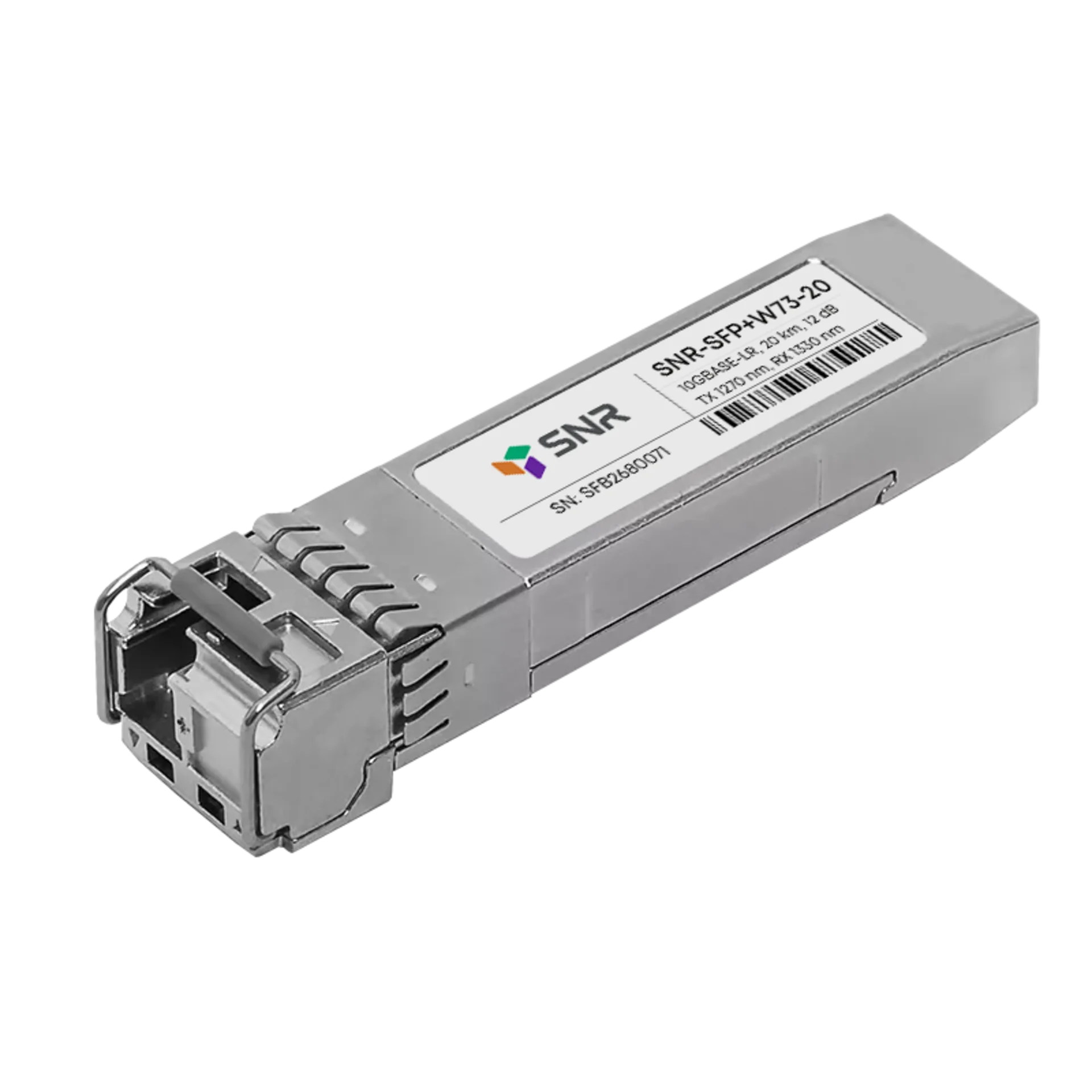 Модуль SFP+ WDM, дальность до 20км (12dB), 1270нм