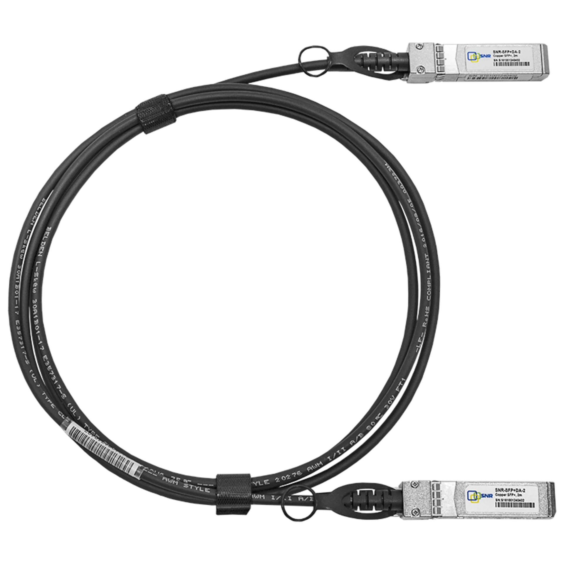 Модуль SFP+ Direct Attached Cable (DAC), дальность до 2м
