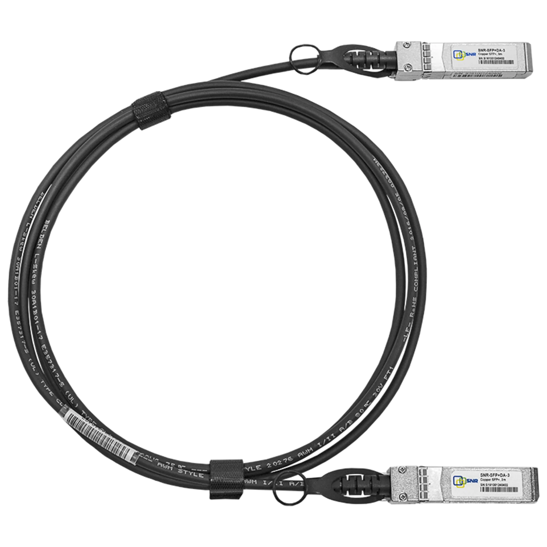 Модуль SFP+ Direct Attached Cable (DAC), дальность до 3м