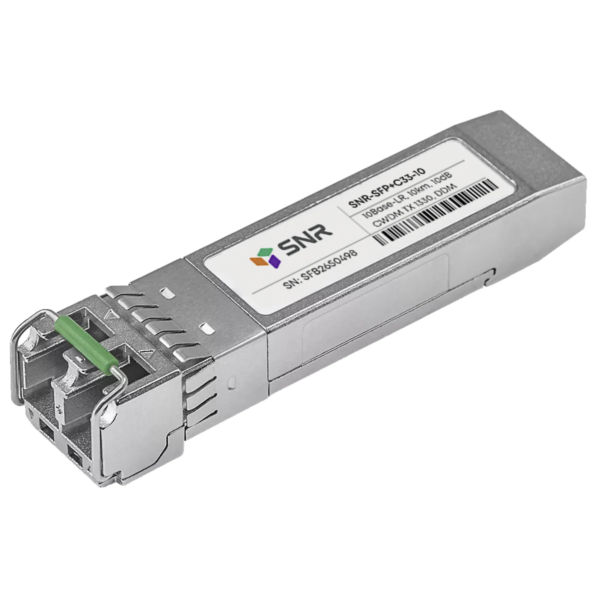 Модуль SFP+ CWDM оптический, дальность до 10км (10dB), 1330нм