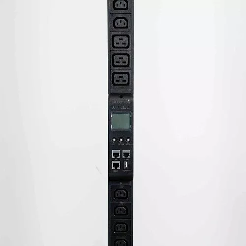 MIK-2G-0U-32A-230-36-C13-6-C19-IEC309-32-2-P-M Блок розеток вертик с мониторингом МИКсистем