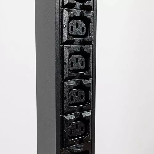 MIK-2G-0U-32A-400-36-C13(LC)-6-C19(LC)-IEC309-32-3-N-М Блок розеток вертик с мониторингом МИКсистем