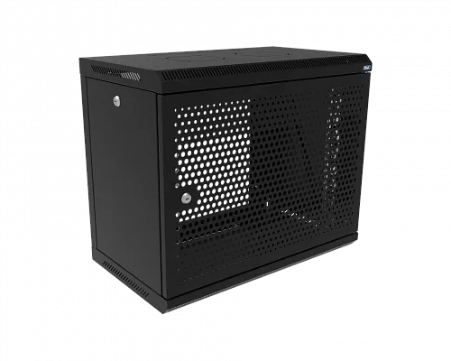 Шкаф телекоммуникационный настенный разборный МИКсистем 19" Keys 9U 600*350 дверь перфорация