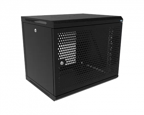 Шкаф телекоммуникационный настенный разборный МИКсистем 19" Keys 9U 600*450 дверь перфорация