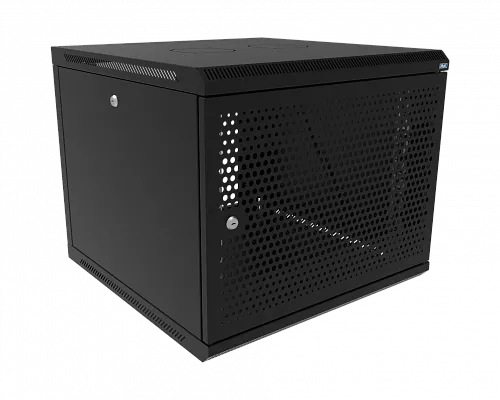 Шкаф телекоммуникационный настенный разборный МИКсистем 19" Keys 9U 600*600 дверь перфорация