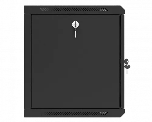 Шкаф телекоммуникационный настенный разборный МИКсистем 19" Keys 12U 600*450 дверь перфорация+стекло