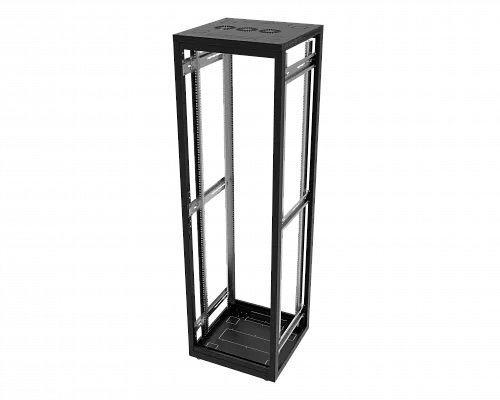 Шкаф телекоммуникационный напольный МИКсистем 19" серия ECO+ 18U 600*600 дверь металл