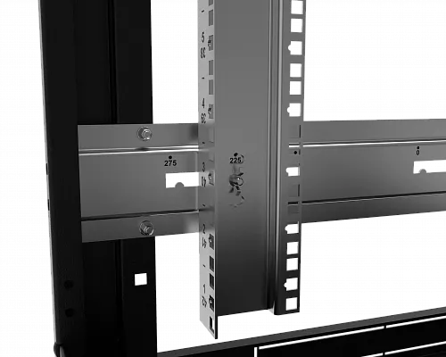 Шкаф телекоммуникационный напольный МИКсистем 19" серия ECO+ 18U 600*600 дверь металл
