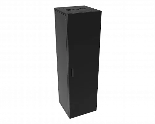 Шкаф телекоммуникационный напольный МИКсистем 19" серия ECO+ 24U 600*600 дверь металл