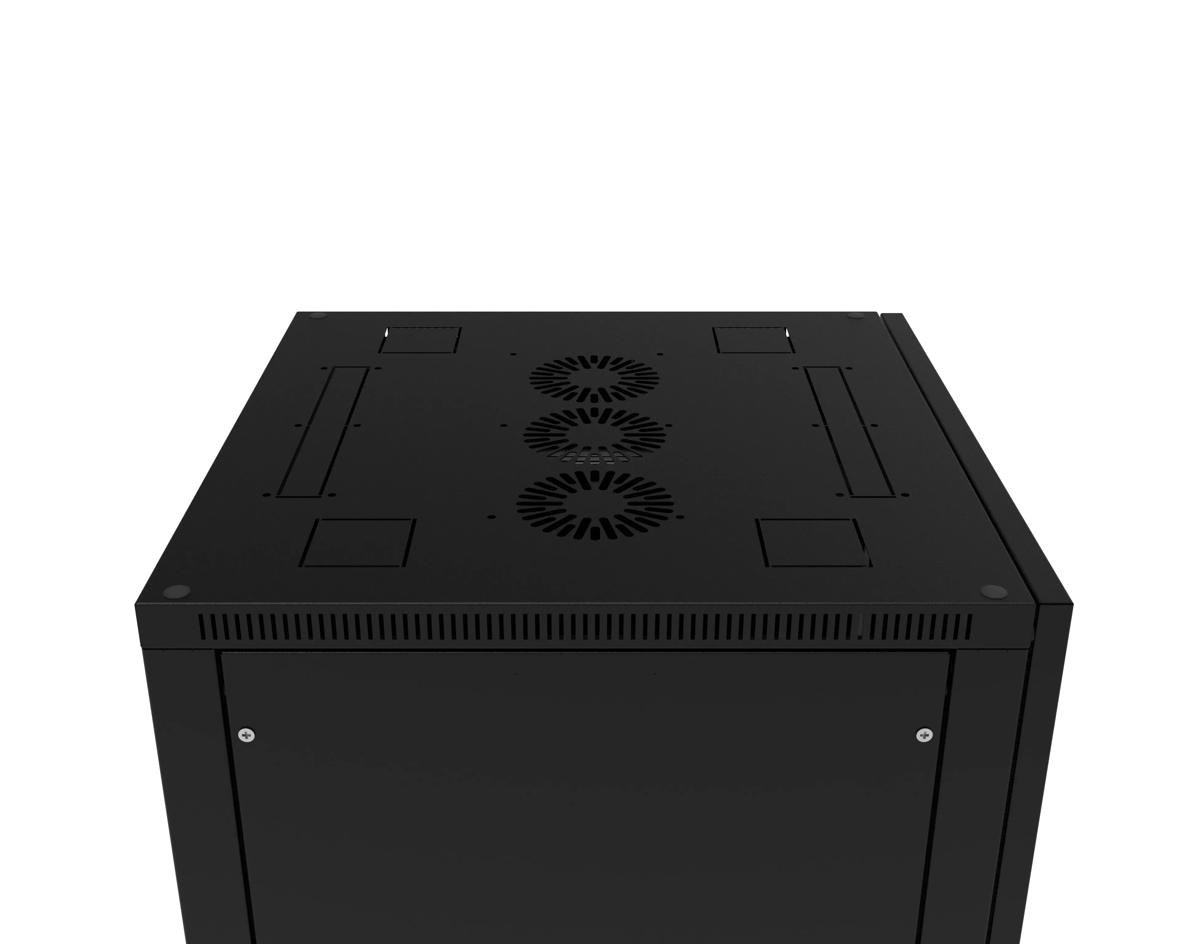 Шкаф телекоммуникационный напольный МИКсистем 19" серия ECO+ 27U 600*600 дверь металл