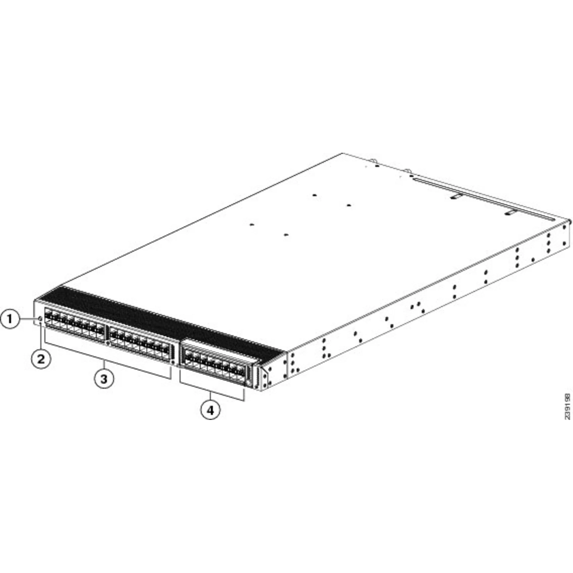 Коммутатор Cisco Nexus N5K-C5548UP-FA