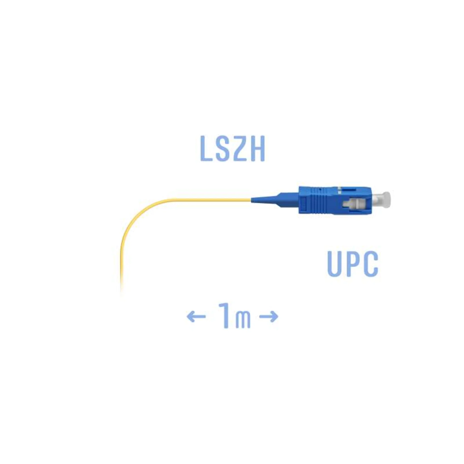 Пигтейл SC/UPC SM (0.9) 1m