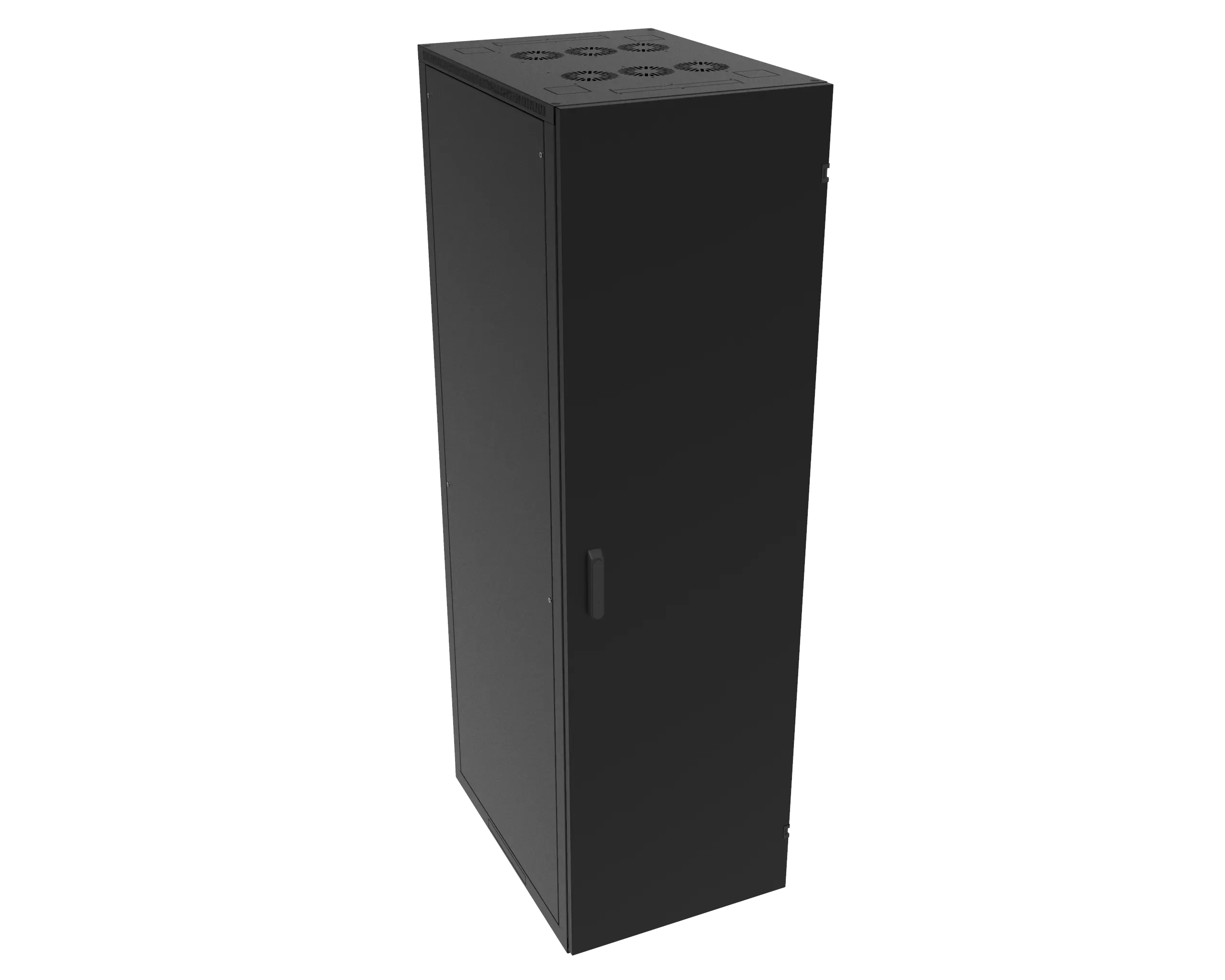 Шкаф телекоммуникационный напольный МИКсистем 19" серия ECO+ 27U 600*800 дверь металл