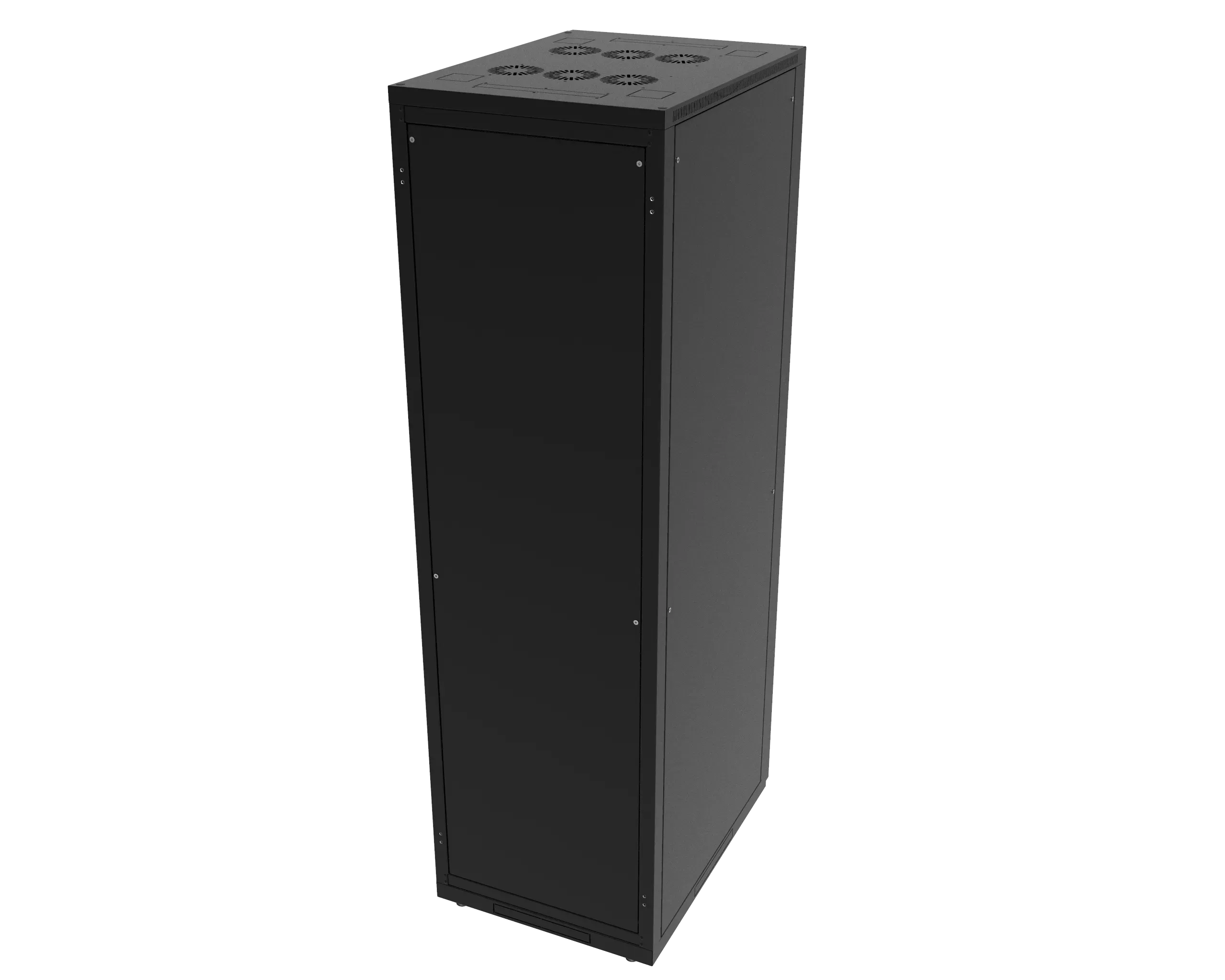 Шкаф телекоммуникационный напольный МИКсистем 19" серия ECO+ 27U 600*800 дверь металл