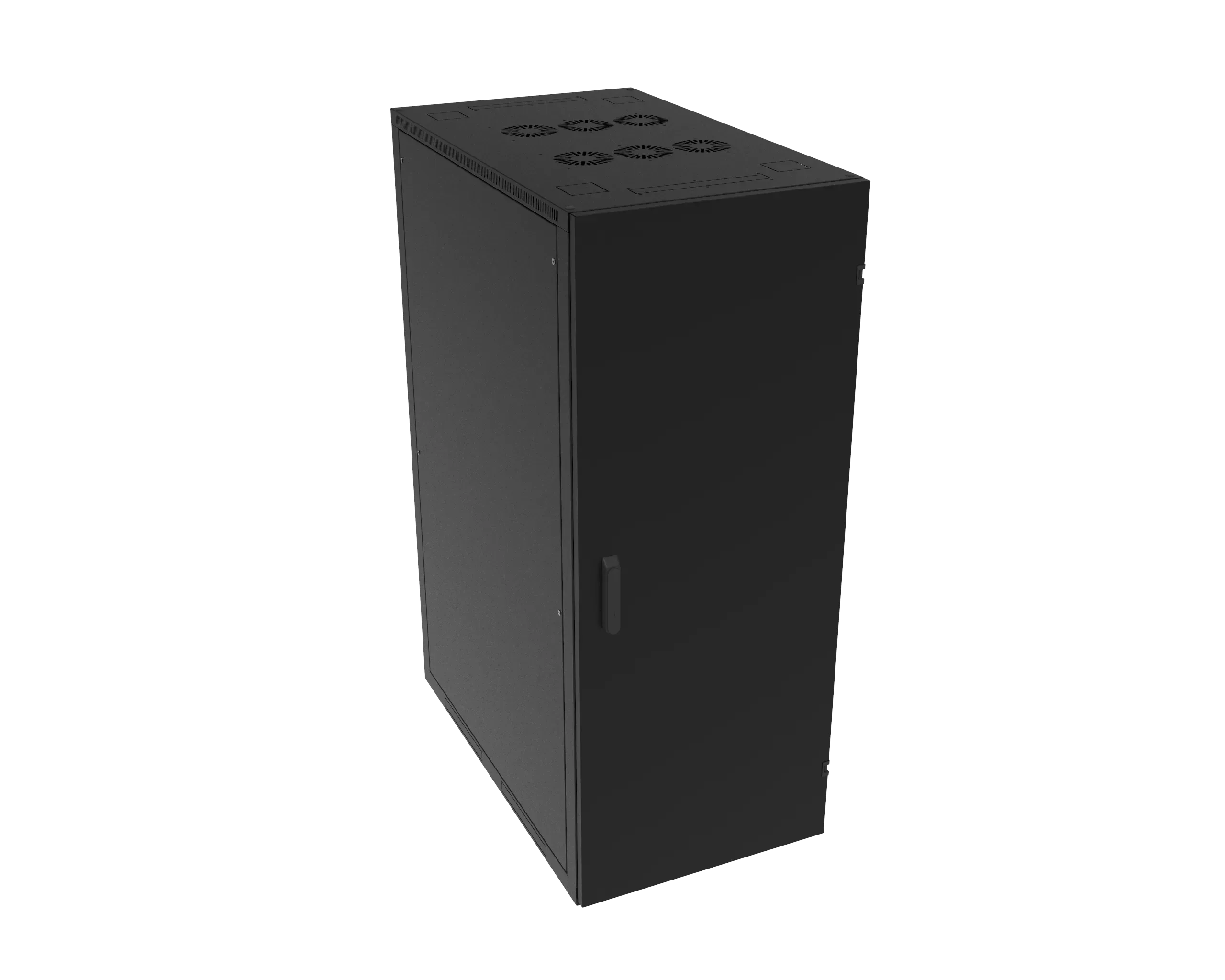 Шкаф телекоммуникационный напольный МИКсистем 19" серия ECO+ 24U 600*1000 дверь металл