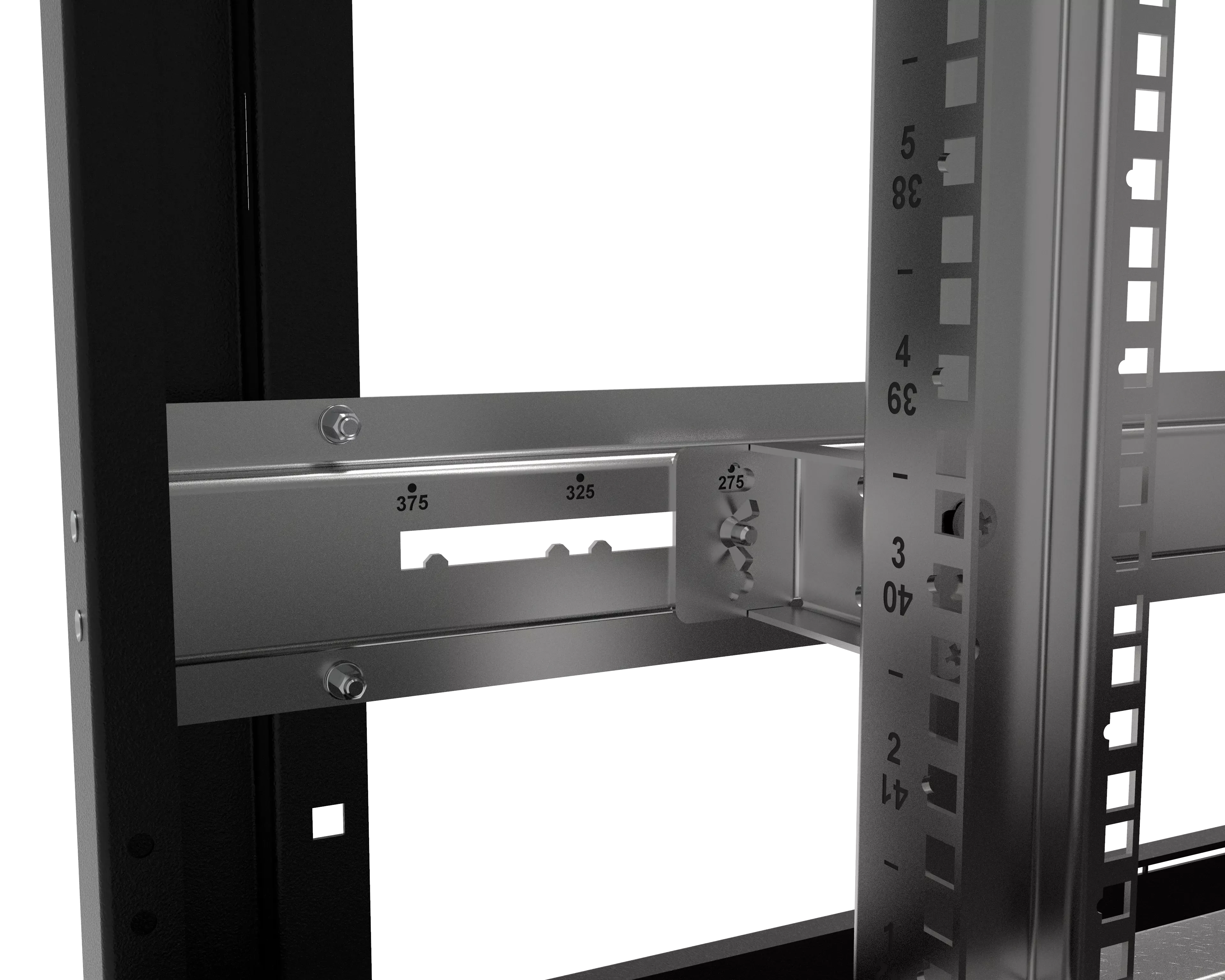 Шкаф телекоммуникационный напольный МИКсистем 19" серия ECO+ 48U 800*800 дверь металл