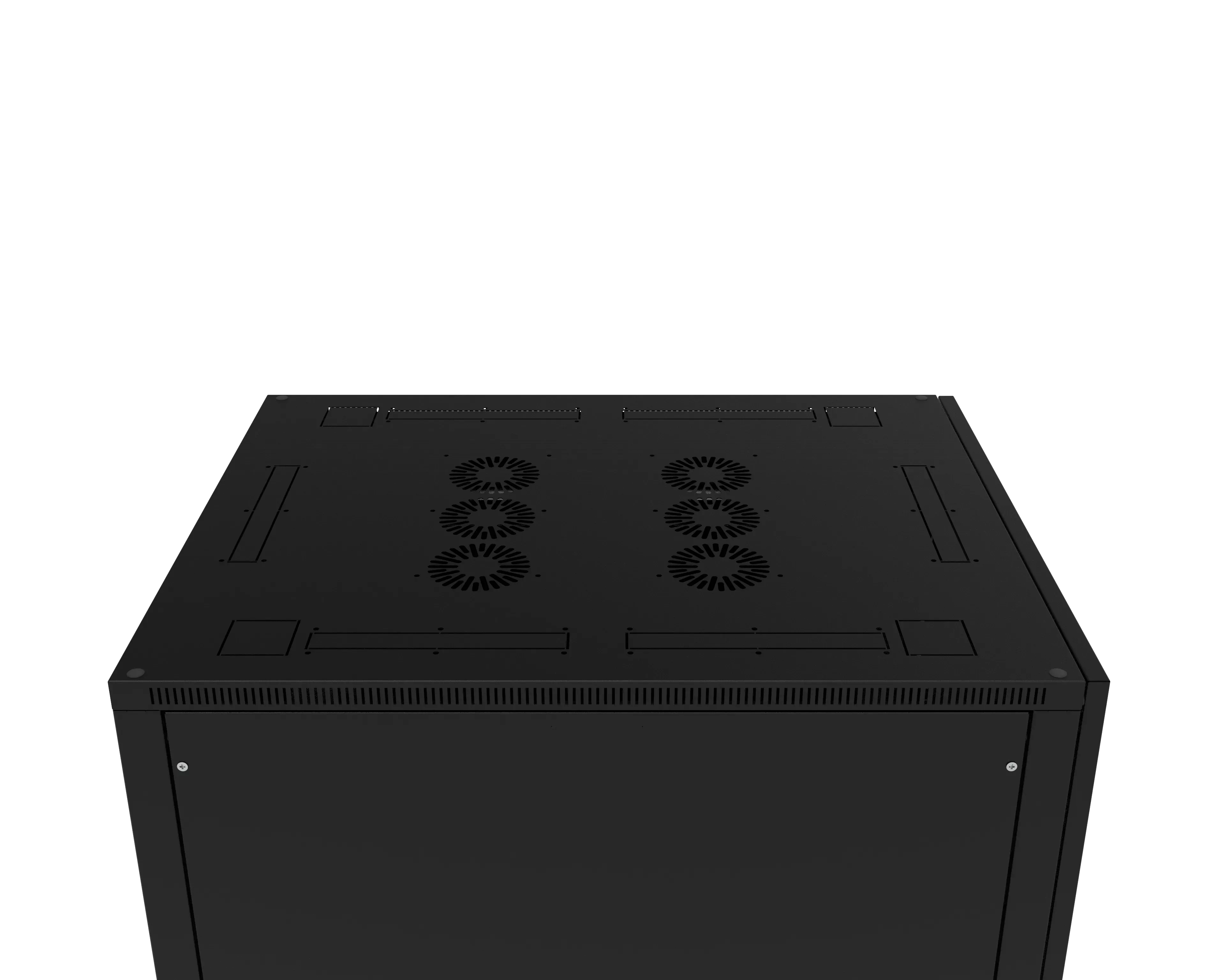 Шкаф телекоммуникационный напольный МИКсистем 19" серия ECO+ 48U 800*1000 дверь металл