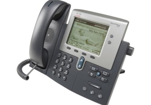 IP-телефон Cisco CP-7942G (некондиция, пятно на экране)
