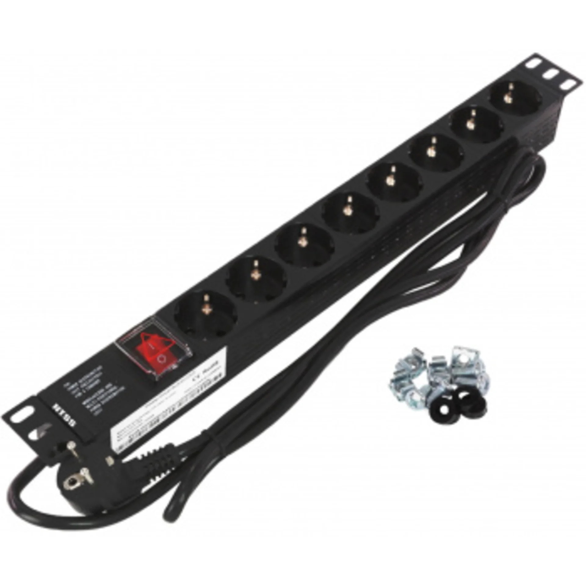 Блок распределения питания NTSS NTSS-PDU-DA2032 гор.размещ. 8x базовые 16A Schuko 1.8м