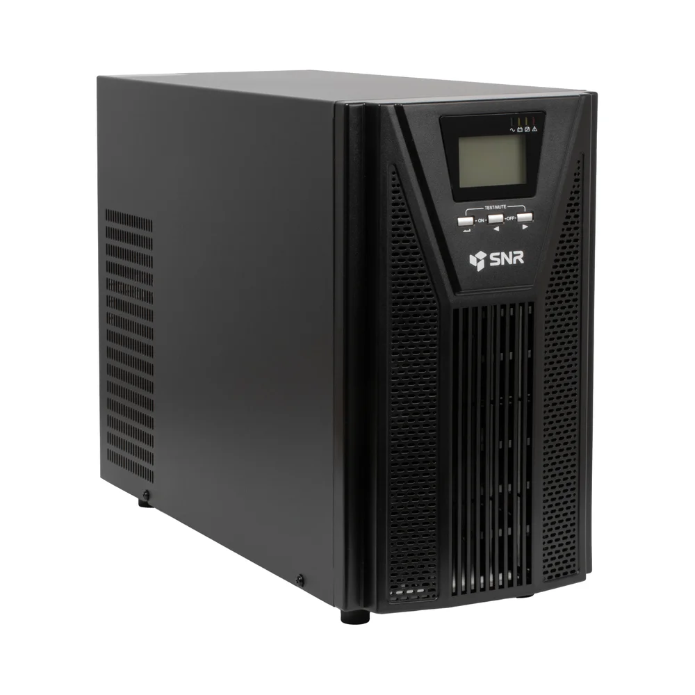 Источник бесперебойного питания онлайн SNR BASE 6000ВА/6000Вт, 1ф:1ф, 192-240В(DC), LCD, 12А(ЗУ), без АКБ (уценка)